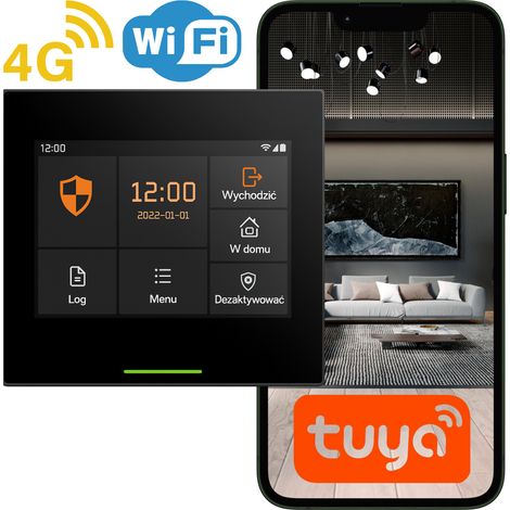 Sistema di allarme intelligente Tuya H501 WiFi + 4G (1/5)