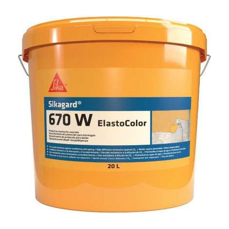 Sikagard-670W E Blanco Cubo 20 Kg SIKA