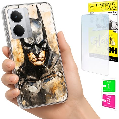 Schutzhülle für Realme 14 5G / 14T 5G: Fotoschutzhülle mit Rückseite und 9H-Glas (1/5)