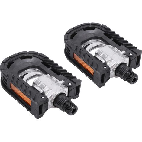 Pédales VTT aluminium alliage vélo pliable plateforme plates pour cyclisme sport (1/5)