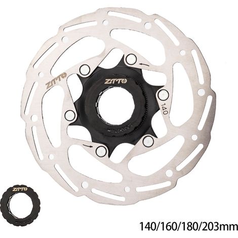 Freins à disque Centerlock en acier inoxydable avec bagues de verrouillage pour VTT et vélos de route. (1/5)