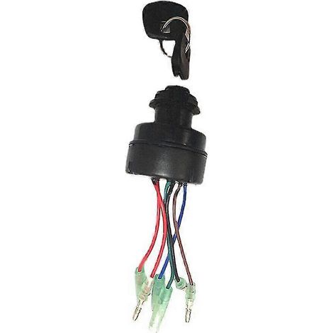 Boîtier de commande à distance pour moteur hors-bord Tohatsu, interrupteur à clé d'allumage 353-76020-3 353760203 S202412278046 (1/5)