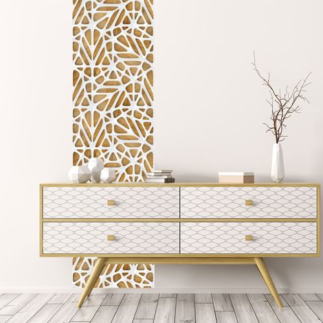 Sticker effet papier peint - BOIS DESIGN - 60x60cm