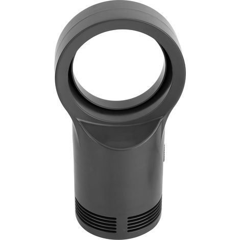 Chauffage soufflant sans pales de 400 W, température constante de 50 ℃, chauffage rapide en 2 secondes, arrêt automatique en cas de surchauffe, chauffage soufflant de bureau, noir, norme européenne 22 (1/5)