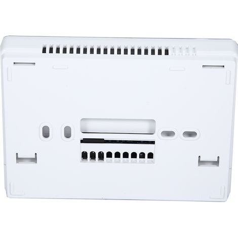 Thermostat programmable pour chaudière murale, régulateur de température blanc, système de chauffage mural, contrôleur digital, économie d'énergie, 1 pièce. (1/5)