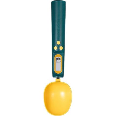Elektronischer Messlöffel, 1000 g/0,1 g, USB-wiederaufladbare digitale Küchenwaage mit LCD-Bildschirm, Werkzeug zum Abmessen von Lebensmitteln und Getreide (1/4)