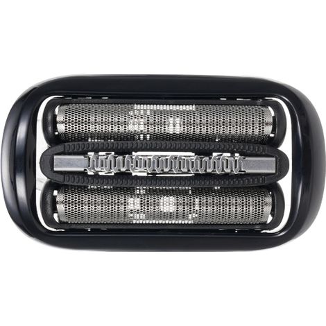 Tête de rechange 53B pour rasoir électrique, compatible avec les rasoirs Braun séries 5 et 6. Grille et lame de rechange incluses. Accessoires pour rasoir électrique. (1/5)