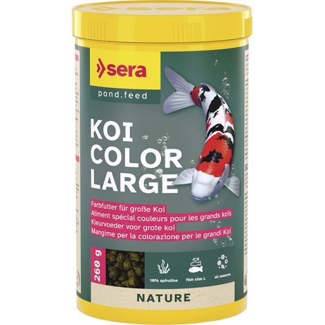 Sera Koifutter Color Large für größere Koi 1 L Teichfutter