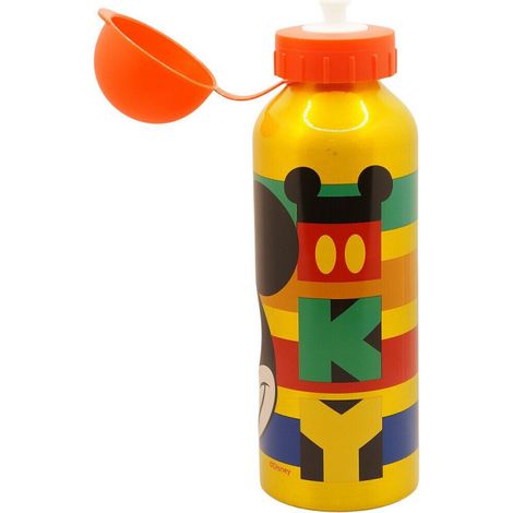 Gourde Jaune bouchon rouge Disney Mickey - 500 ml (1/3)