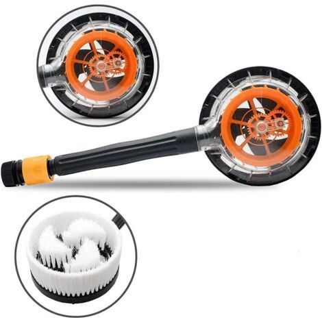 Brosse De Lavage Rotative pour Les Nettoyeurs Haute Pression Kärcher K2 K3 K4 K5 K6 K7 Brosse De Lavage Auto avec Lance en Nylon (1/5)