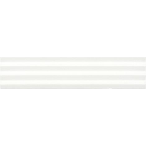 Carrelage mural faïence effet relief RYTHM 20x5cm 20x5cm Waffle White - Mat - boîte de 0.38 m2 20 x 5 cm Waffle White - Mat - boîte de 0.42 m2 (1/2)