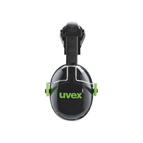 UVEX 2600201 Kapselgehörschutz K1H 2600201 schwarz, grün SNR 27 dB Größe S, M, L