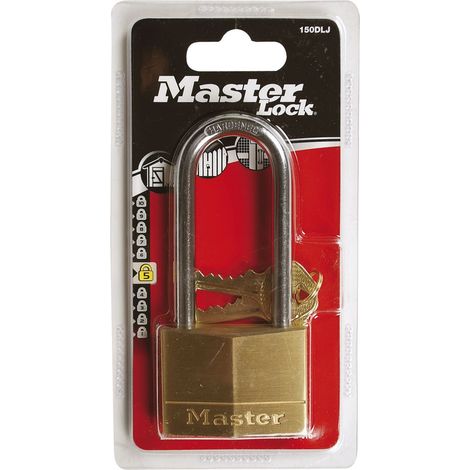 MASTER LOCK Vorhangschloss 150 EURDLJ Messing, Breite 50 mm, verschsp. SB