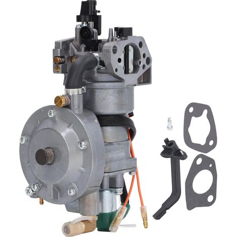 Kit de conversion à double carburant avec amortisseur automatique pour générateur EG6500. (1/5)