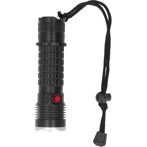 Lampe torche de plongée sous-marine étanche IPX8, ultra-lumineuse, LED, pour plongée en profondeur et grottes sous-marines. (1/5)
