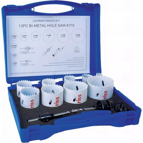 Coffret installeur de scies trepans mm