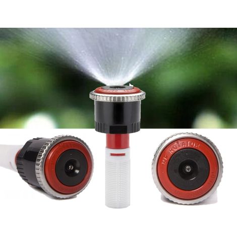 Buse rotative MP2000 – Rouge – 360° – Économie d'eau – Arrosage uniforme