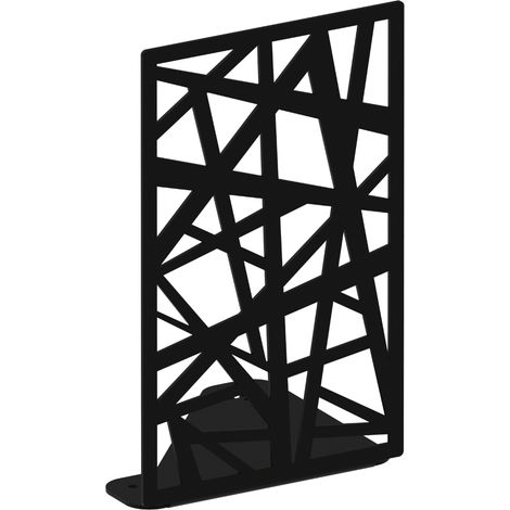 Soporte AD204, líneas, negro estructurado (1/3)