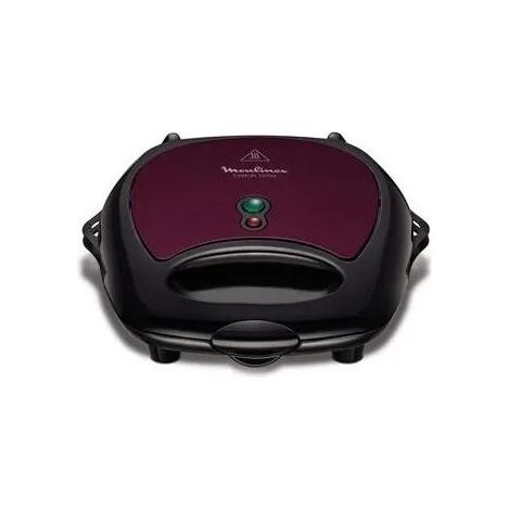 Moulinex Break Time SJ615612 gaufrier prune et noir