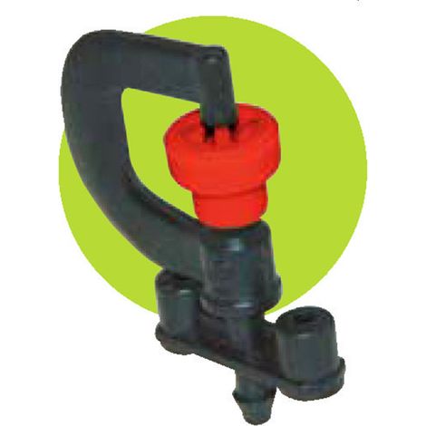 Microirrigatore a rotore rosso 50 L/H Irrigazione sfusa 10126