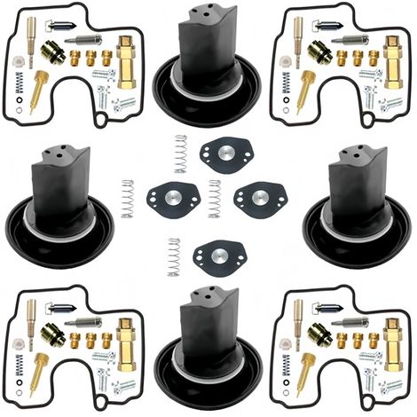 Reparatursatz für Vergaser kompatibel mit Suzuki GSXR600 (Modelle 1997–2000), hochpräzise Ersatzteile für Reinigung und Einstellung-lsw