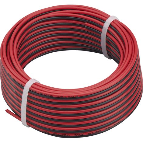 DEBFLEX - BOBINOT HI-FI 2X0.75 10M ROUGE/NOIR - 213320