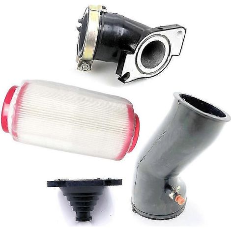 Kit de réparation de filtre à air et collecteur d'admission pour carburateur de quad D300 G300 300, compatible avec les quads 300 cm³, Stels 300B et Linhai 260 cm³ (pièces détachées RK). (1/5)