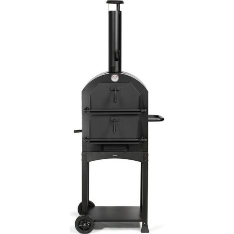 Horno de pizza LIVOO DOC331 exterior para carb贸n y le帽a de 94 cm, con piedra refractaria y term贸metro (1/4)