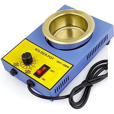Pot à souder en Acier Inoxydable à température réglable 250W, fers à souder électriques