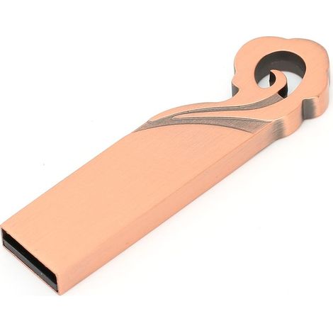 Clé USB Métallique étanche 16GB - Mémoire Portable pour Transfert de Données (1/5)