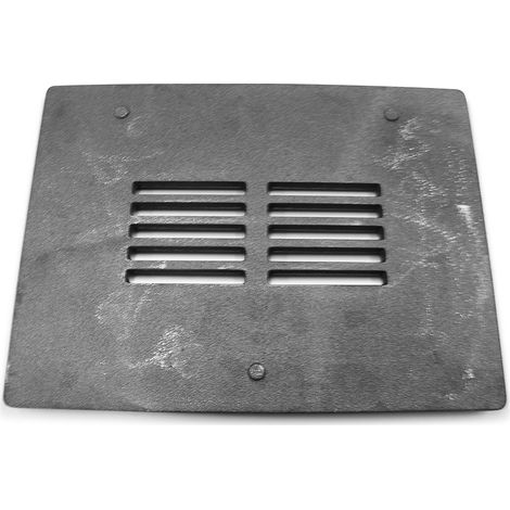 Grille à cendres pour poêles à cheminée Bazic 3 de Wiking - fonte - dimensions d'encastrement parfaitement adaptées