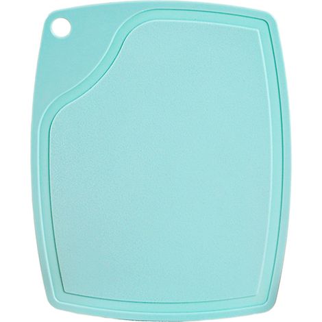 Tagliere in plastica extra-large per la cucina con canale di drenaggio e manico antiscivolo, lavabile in lavastoviglie, ideale per carne, verdura e frutta. (1/5)