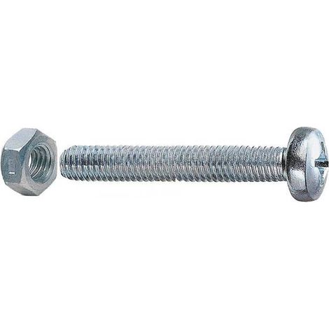 5 x SC VITE P/FERRO TC 5X 40MM ZINC C/DADO 20 PZ