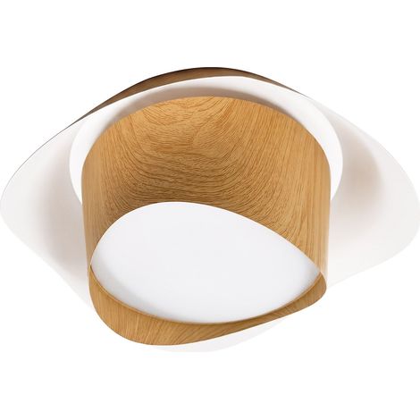 Toolight Lámpara De Techo App1930-C White, Brown 37X37,5X15Cm (1/5)