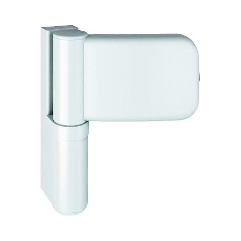 Paumelle standard pour menuiserie bois SIKU 3D bout rond - Hauteur totale : 104 mm - Largeur totale : 112 mm - Sens : réversible - SIMONSWERK