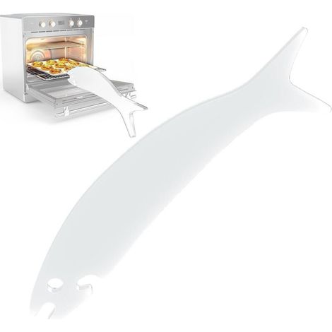 Poignée de Grille de Four,Tire de Grille de Four - Extracteur de Grille de Four en Acrylique avec Longue poignée Accessoires de Four Grille-, Peu encombrant, extracteur de bâton Push-Pull (1/5)