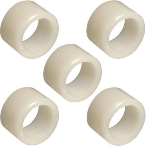 Cyclingcolors – Lot de 5 coussinets entretoise nylon 6.6 12 x 14 x 10 mm – Bonnes propriétés mécaniques – Pour assemblages précis