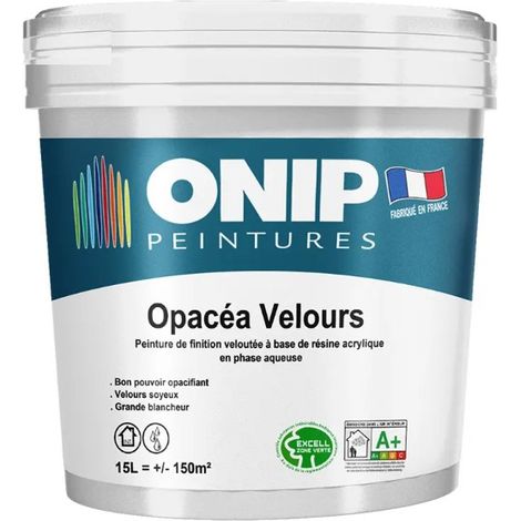 PEINTURE INTERIEURE OPACEA VELOURS 15L - ONIP