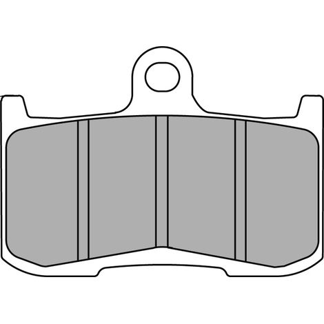 Plaquette de frein Métal Fritté Sinter Grip Road - R90 (1/2)