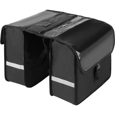 28L résistant à l'eau vélo siège arrière transporteur sac porte-bagages coffre sacs vélo banlieue sac sacoche (1/4)