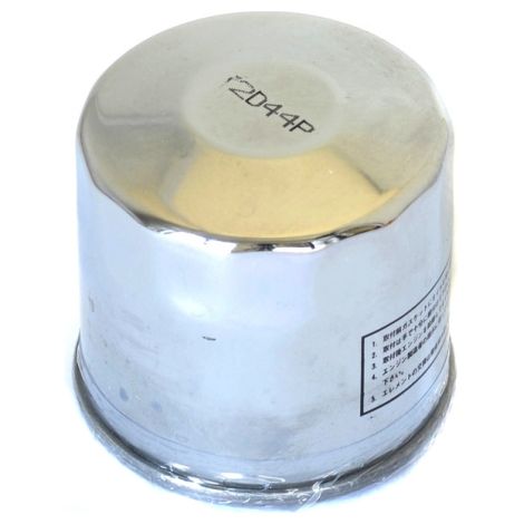 Filtro de aceite cromado Athena HF138C para Suzuki GSX GSXR SV TL VZ VS DL y Aprilia RSV.