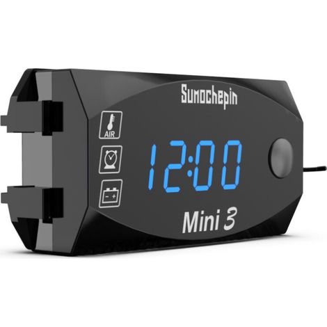 Adatto per amperometri automobilistici, display digitale impermeabile, alta visibilità, basso consumo energetico, adatto per veicoli a 12V.
