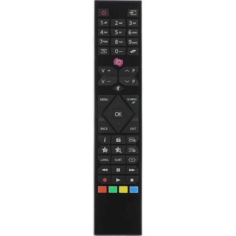 Telecommande RCA48105 30092064 pour Téléviseur , TV LED LISTO 48-LEDUSB-410 AYA, CONTINENTAL EDISON, FELSON, HIGHONE, HITACHI, JVC, LISTO, MOBILETV, SURFLINE, TECHNICAL, TECHWOOD, TELEFUNKEN, TUCSON