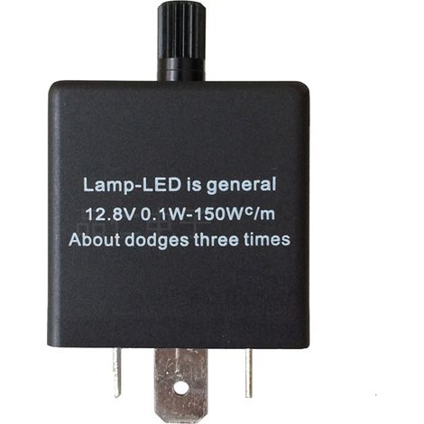 Die Halogenlampe im LED-Blitzgerät wurde durch eine LED-Lampe ersetzt, um Probleme wie schnelles Blitzen und Stroboskop-Effekte zu vermeiden. Das Blitzrelais CF13... (1/4)
