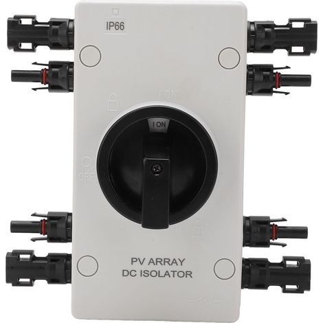 Switch of disconnection solar 32HAS Waterproof IP66 Voltage 1000V For systems solar camping-cars and boats (1/5)
