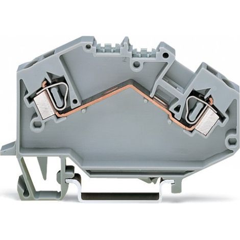 WAGO GmbH& Co. KG Durchgangsklemme 0, 08-4, 00mmq grau 781-601 (1/4)