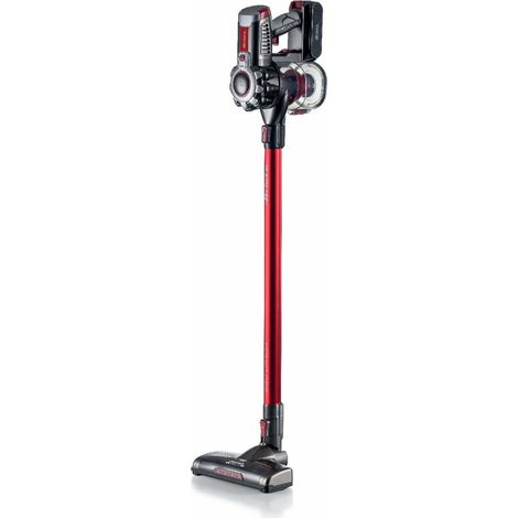Roter Akku-Elektrobesen 22V Lithium Ariete