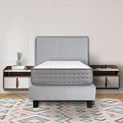 Matelas mousse HR + mémoire 90x190 cm - ZEN