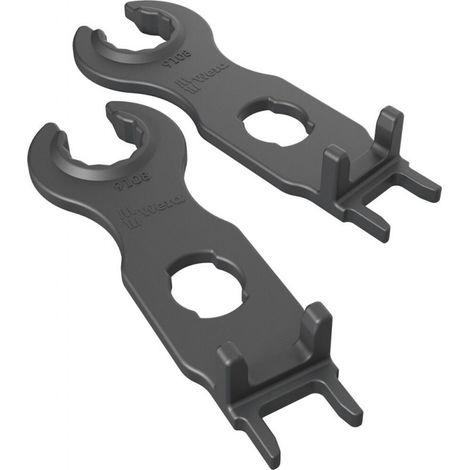 Wera 9108/2 Set Montageschlüssel für MC4-Steckverbindungen - 05136700001