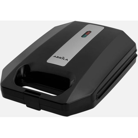 Sandwichera Edessa 1400W Negro/Acero Antiadherente 25x22cm